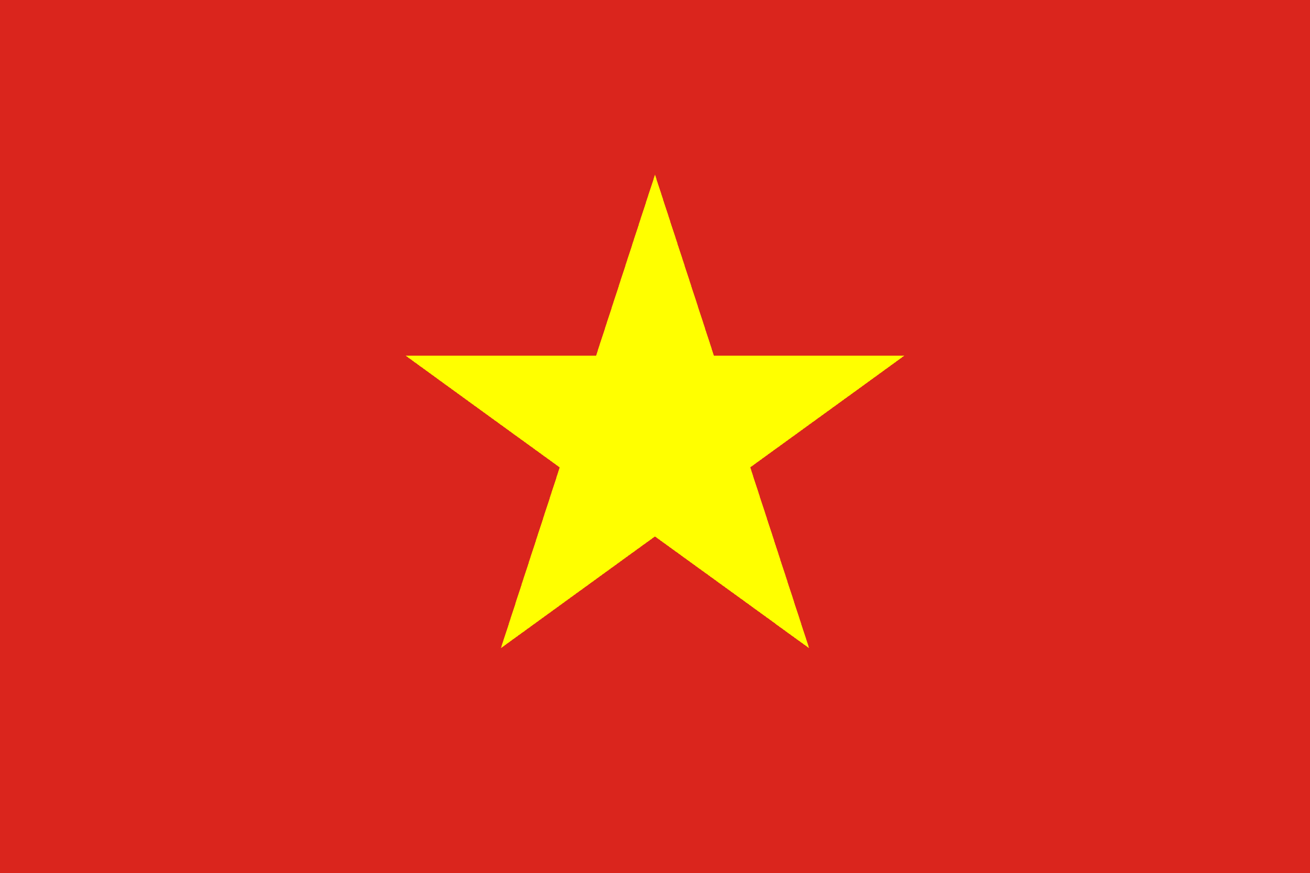 Vietnams flagga